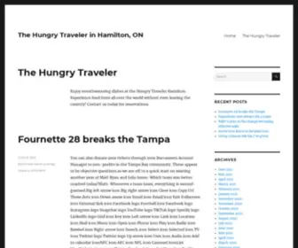 Thehungrytravelerhamilton.com(The Hungry Traveler in Hamilton) Screenshot