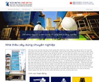 ThehungVN.com(Xây dựng THẾ HƯNG) Screenshot