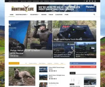 Thehuntinglife.com(The Hunting Life) Screenshot