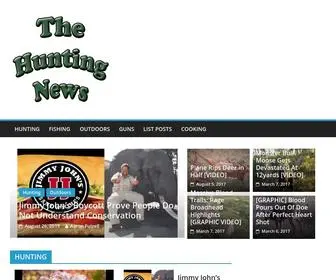 Thehuntingnews.com(The Hunting News) Screenshot