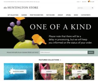 ThehuntingtonStore.org(The Huntington Store) Screenshot