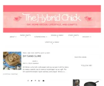 Thehybridchick.com(Bot Verification) Screenshot