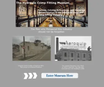 Thehydrauliccrimpfittingmuseum.com(The Hydraulic Crimp Fitting Museum) Screenshot