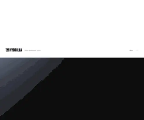 Thehydrilla.com(Design, Development, Motion) Screenshot