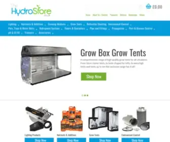 Thehydrostore.co.uk(Hydroponics grow shop in West Yorkshire) Screenshot