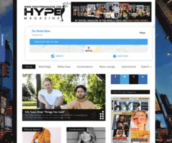 Thehypemagazine.com(H.Y.P.E) Screenshot