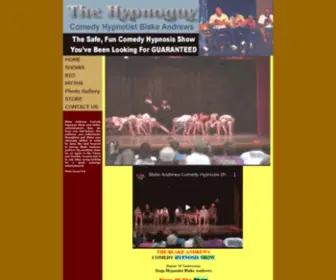 Thehypnoguy.com(Stage Hypnotist) Screenshot