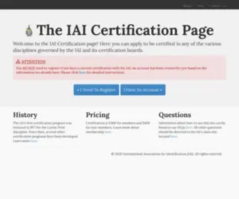 Theiaicertification.org(Theiaicertification) Screenshot