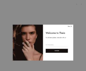 Theiajewellery.in(Every piece of jewellery tells a story) Screenshot