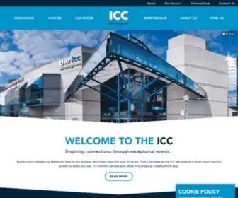 Theicc.co.uk(The International Convention Centre) Screenshot