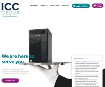 Theicc.group(Global IT Solutions and Services) Screenshot