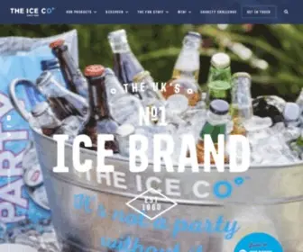 Theiceco.co.uk(Ice Cubes) Screenshot