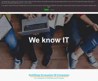 Theiceway.com(IT Solutions & Services for Cruise & Travel) Screenshot