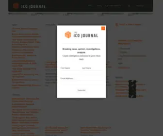 Theicojournal.com(The ICO Journal) Screenshot