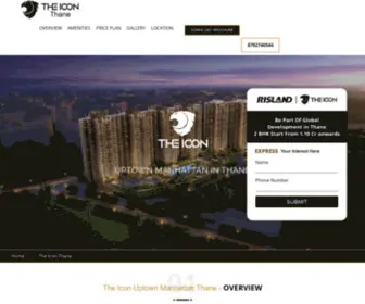 Theicon-Thane.com(Risland The Icon Uptown Manhattan) Screenshot