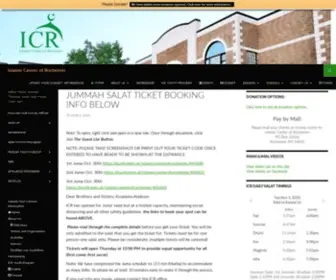 Theicr.org(Islamic Center of Rochester) Screenshot