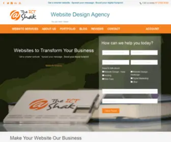 Theictshak.com.au(Customer-Centric Web Design Agency) Screenshot