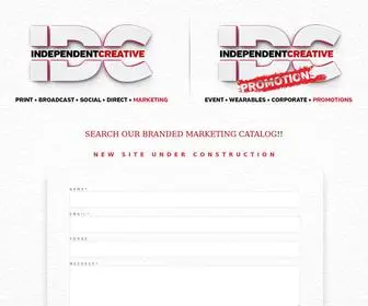 Theidcteam.com(The Independent Creative Team) Screenshot