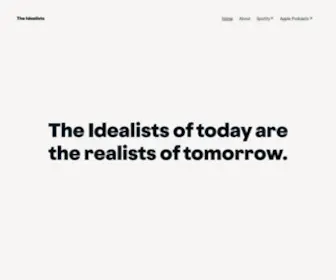 Theidealists.co(The Idealists) Screenshot