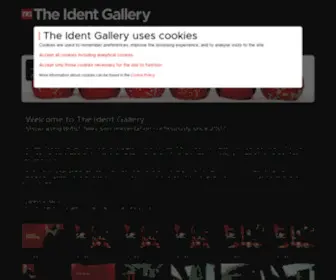 Theidentgallery.com(The Ident Gallery) Screenshot