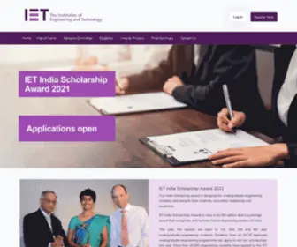 Theietevents.com(IET India Scholarship Award) Screenshot