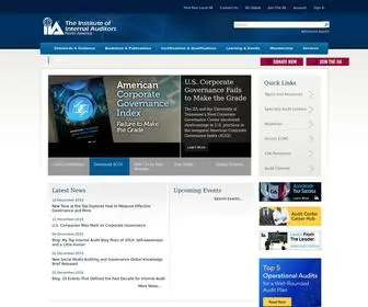 Theiia.org(The Institute of Internal Auditors) Screenshot