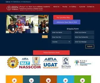 Theiihs.com(The iihs Ghaziabad) Screenshot