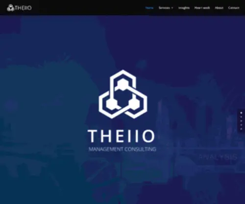 Theiio.com(Management Consulting) Screenshot