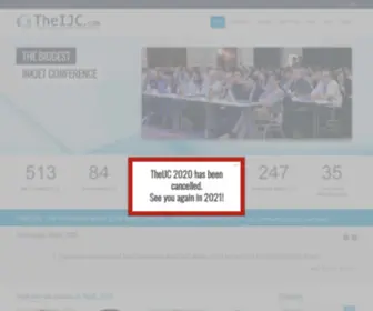 Theijc.org(ESMA InkJet Conference 2021) Screenshot