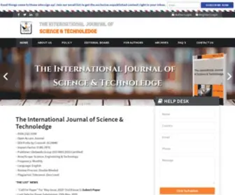 Theijst.com(International Technology Journal) Screenshot