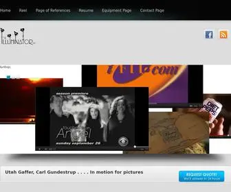 Theilluminator.biz(Carl Gundestrup) Screenshot