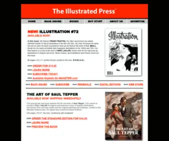 Theillustratedpress.com(Illustration Magazine) Screenshot