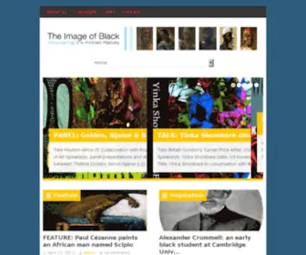 Theimageofblack.co.uk(The Image of Black) Screenshot