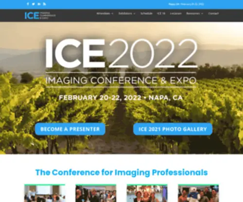 Theimagingexpo.com(Imaging Conference & Expo) Screenshot