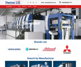 Theimer.co.uk(Theimer Ltd) Screenshot