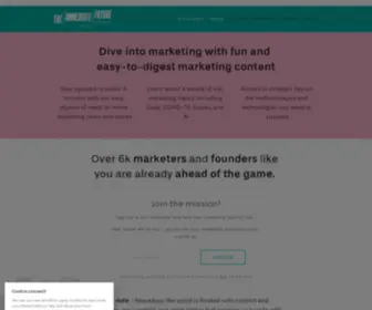 Theimmediatefuture.org(A mission to Marketing) Screenshot