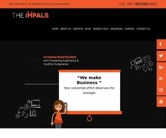 Theimpals.com(The Impals) Screenshot
