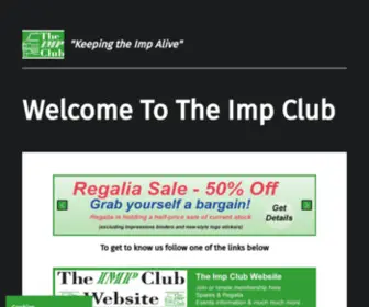 Theimpclub.co.uk(Imp Club Limited) Screenshot