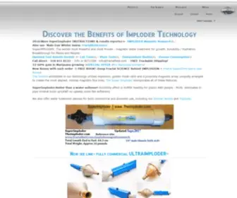 Theimploder.com(Discover the Benefits of Imploder Technology) Screenshot