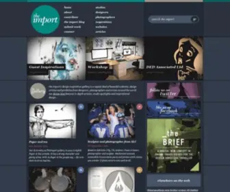 Theimport.co.uk(Design Blog) Screenshot