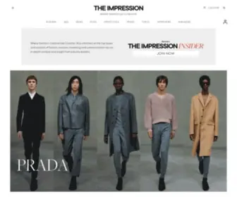 Theimpression.com(THE IMPRESSION) Screenshot