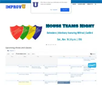 Theimprovu.com(Improv Comedy Shows and Classes in Delray Beach) Screenshot