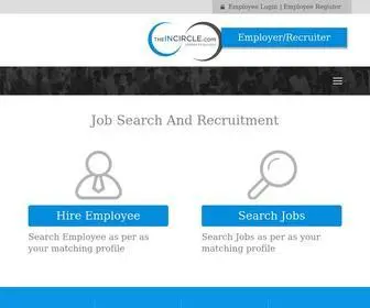 Theincircle.com(Search ITI Jobs) Screenshot