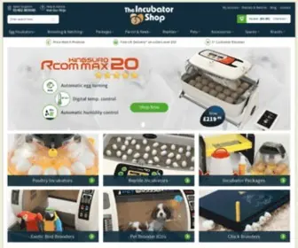 Theincubatorshop.co.uk(Egg incubators) Screenshot