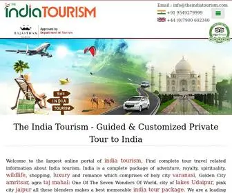 Theindiatourism.com(The India Tourism) Screenshot