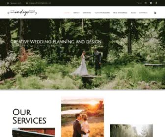 Theindigobride.com(Bend Oregon Wedding Planner) Screenshot