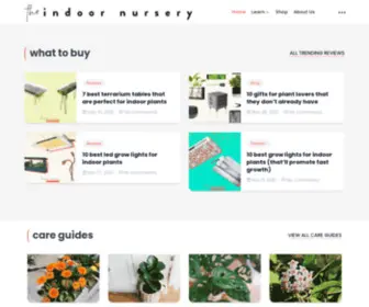 Theindoornursery.com(Our expertise) Screenshot