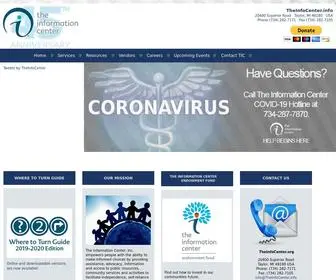 Theinfocenter.info(The Information Center) Screenshot
