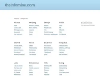 Theinfomine.com(Theinfomine) Screenshot