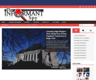 Theinformantspy.com(The Informant Spy) Screenshot